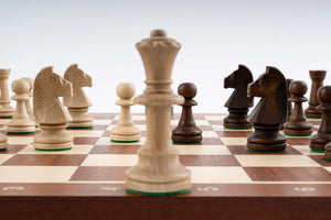 Victory Chess Set in Mahogany Wood — Product view 5