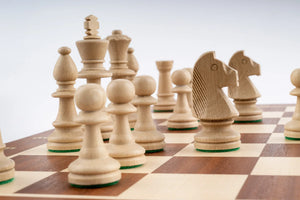 Victory Chess Set in Mahogany Wood — Product view 6