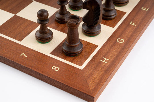 Victory Chess Set in Mahogany Wood — Product view 8