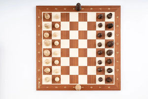 Victory Chess Set in Mahogany Wood — Product view 4